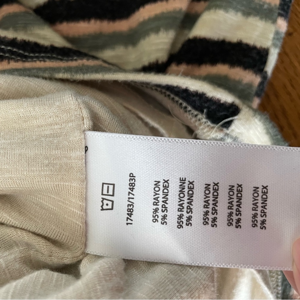 Dolan (Anthropologie) Midi Striped Dress with Scoop Back (stretchy! :)) | Size M - Picture 7 of 7